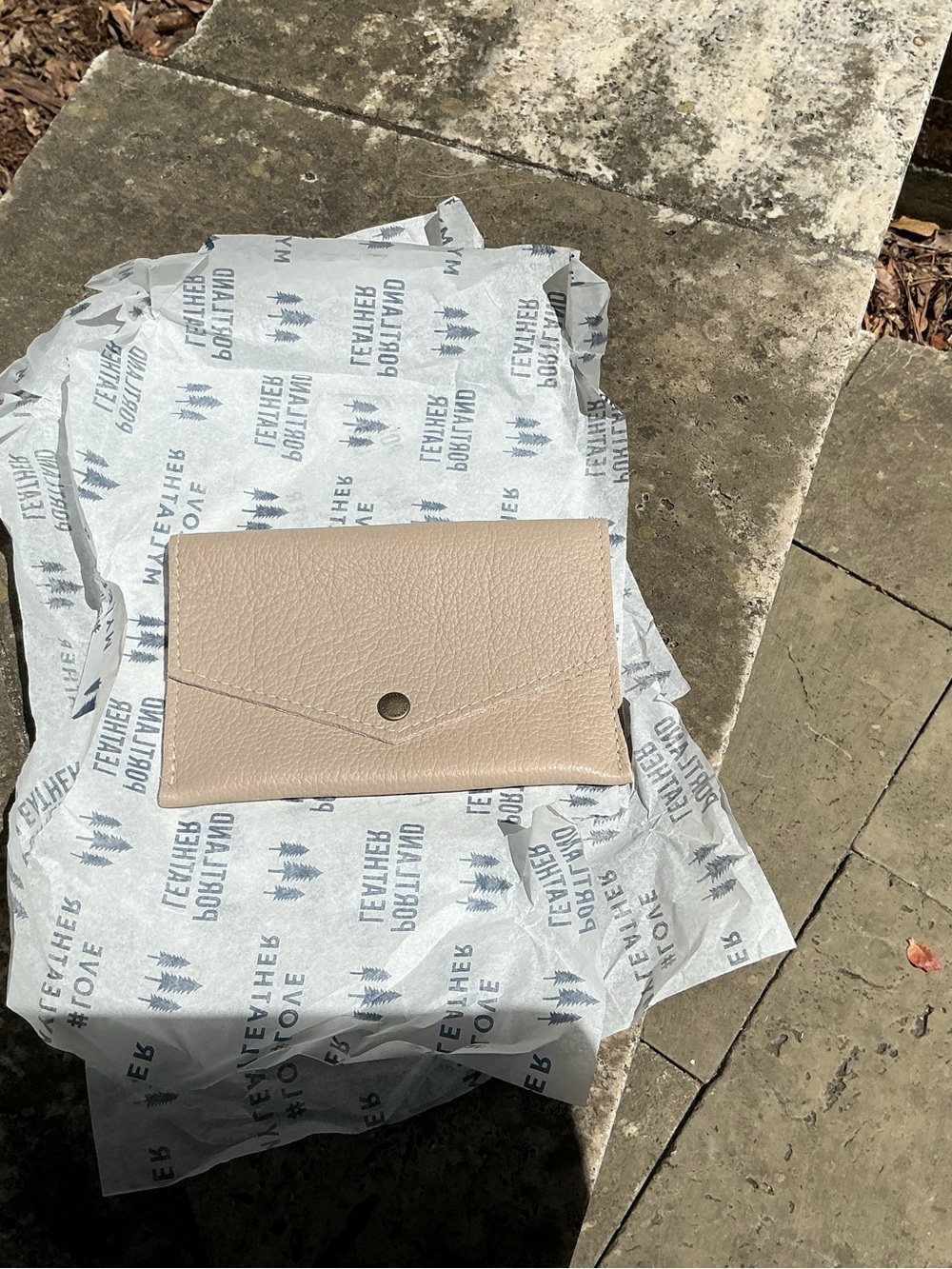 Portland Leather Large Envelope Wallet